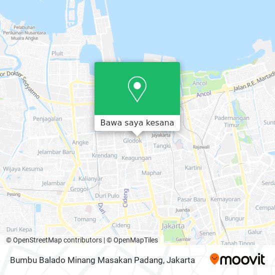 Peta Bumbu Balado Minang Masakan Padang