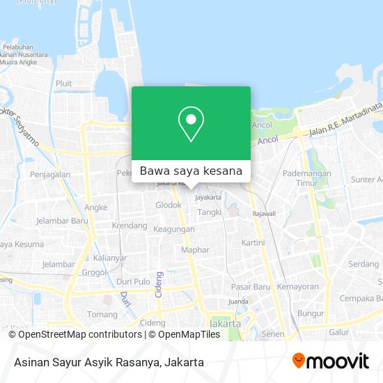 Peta Asinan Sayur Asyik Rasanya