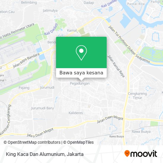 Peta King Kaca Dan Alumunium