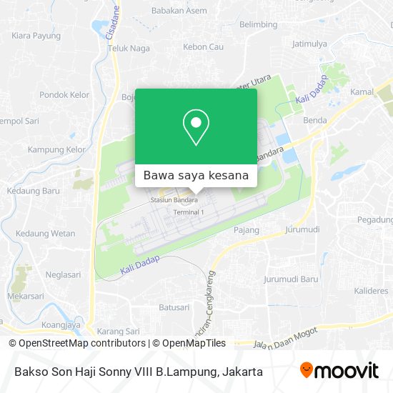 Peta Bakso Son Haji Sonny VIII B.Lampung