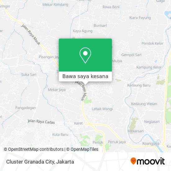 Peta Cluster Granada City
