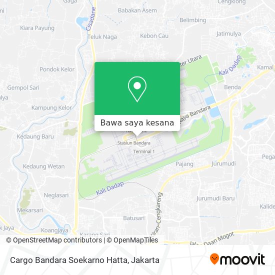 Peta Cargo Bandara Soekarno Hatta