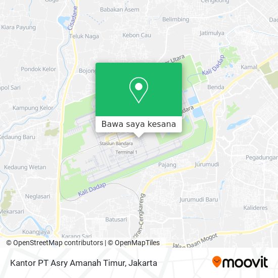 Peta Kantor PT Asry Amanah Timur