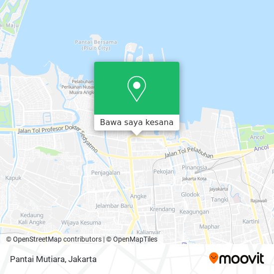 Peta Pantai Mutiara