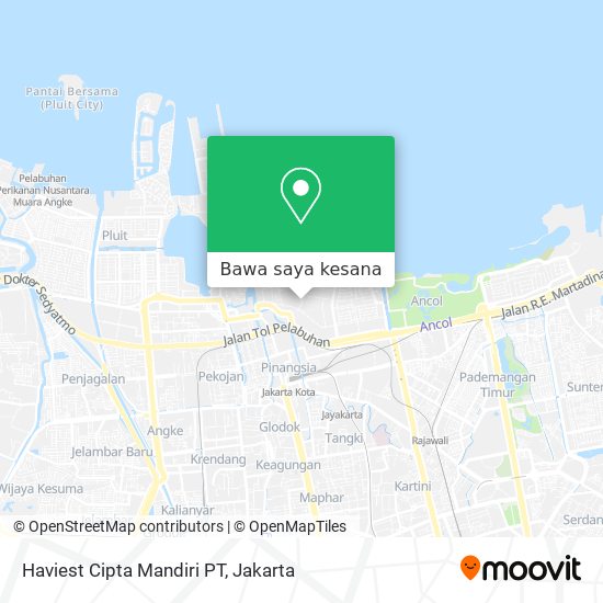 Peta Haviest Cipta Mandiri PT