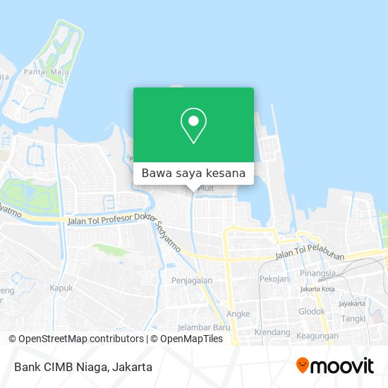 Peta Bank CIMB Niaga