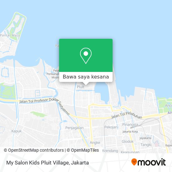 Peta My Salon Kids Pluit Village