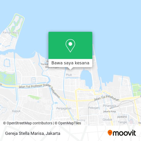 Peta Gereja Stella Marisa