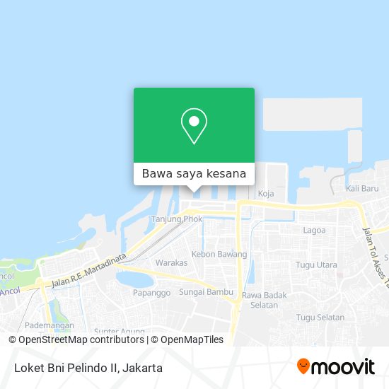 Peta Loket Bni Pelindo II