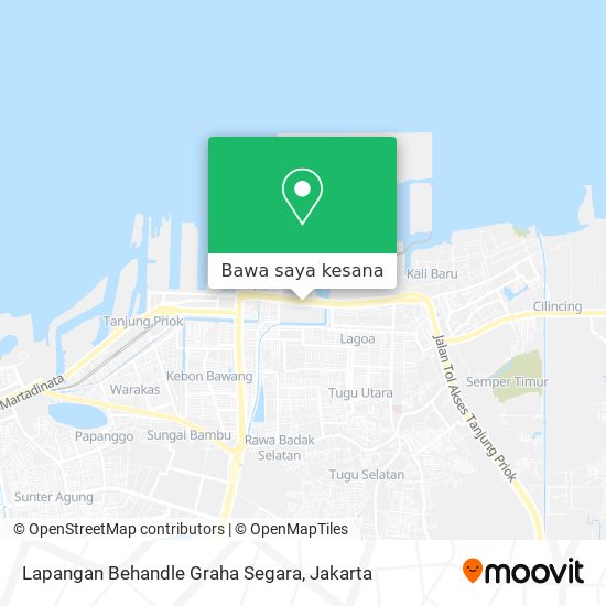 Peta Lapangan Behandle Graha Segara