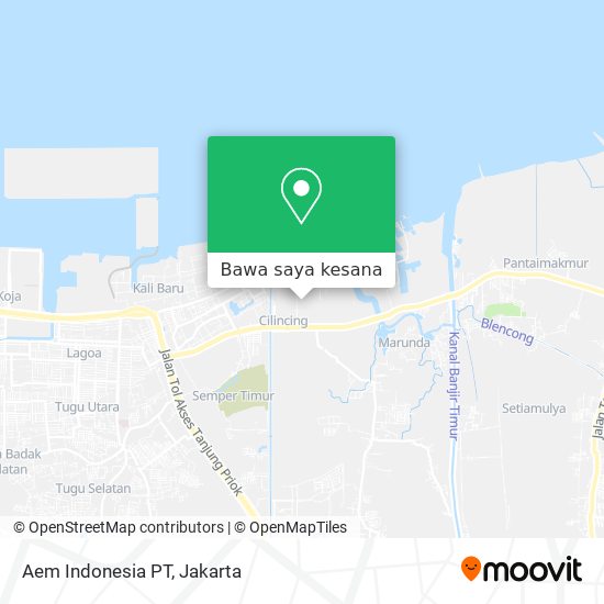 Peta Aem Indonesia PT