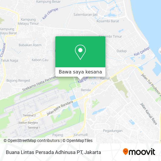 Peta Buana Lintas Persada Adhinusa PT