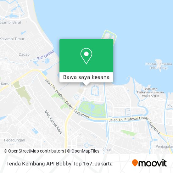 Peta Tenda Kembang API Bobby Top 167