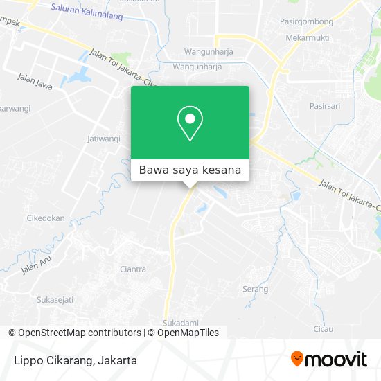 Peta Lippo Cikarang