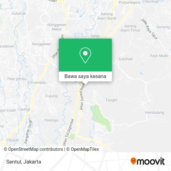 Peta Sentul