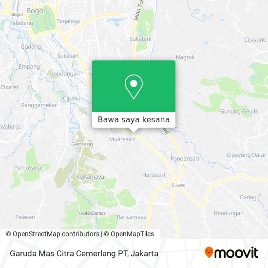 Peta Garuda Mas Citra Cemerlang PT