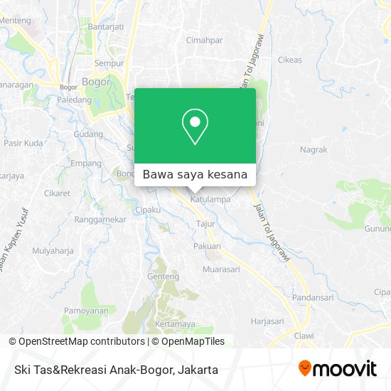 Peta Ski Tas&Rekreasi Anak-Bogor