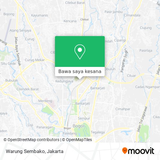 Peta Warung Sembako