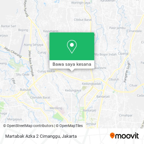 Peta Martabak Azka 2 Cimanggu