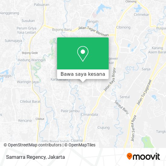 Peta Samarra Regency