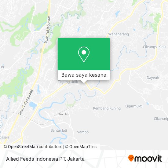Peta Allied Feeds Indonesia PT