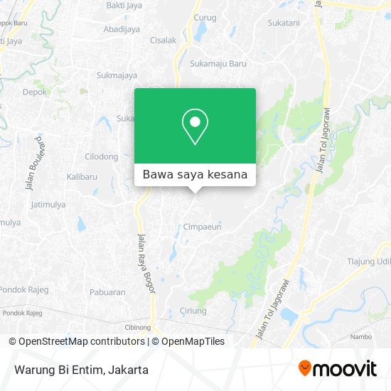 Peta Warung Bi Entim