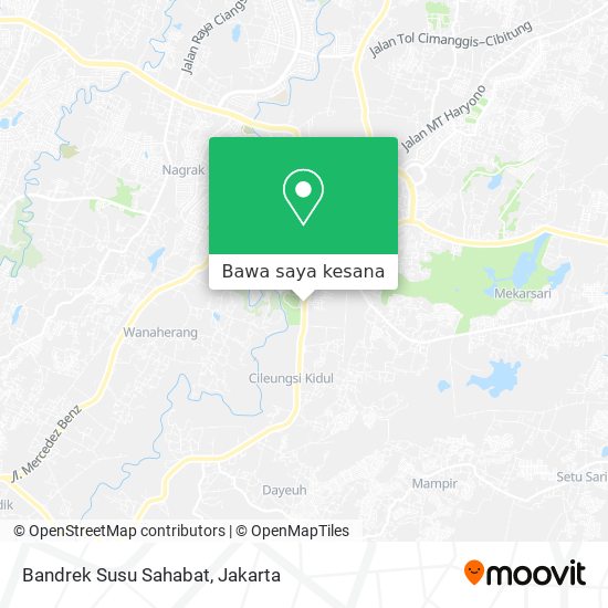 Peta Bandrek Susu Sahabat