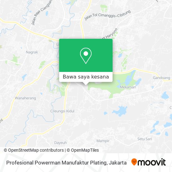 Peta Profesional Powerman Manufaktur Plating