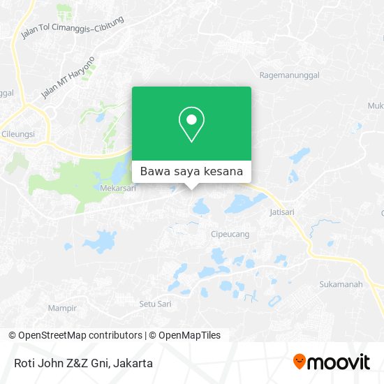 Peta Roti John Z&Z Gni