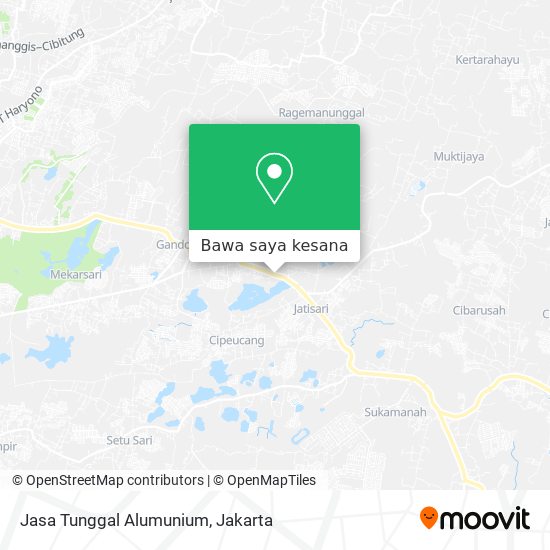 Peta Jasa Tunggal Alumunium