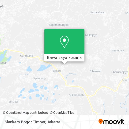 Peta Slankers Bogor Timoer