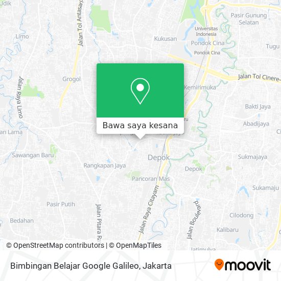 Peta Bimbingan Belajar Google Galileo