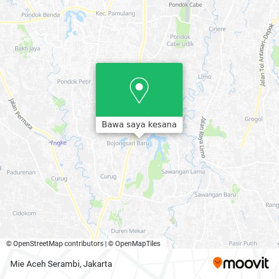 Peta Mie Aceh Serambi