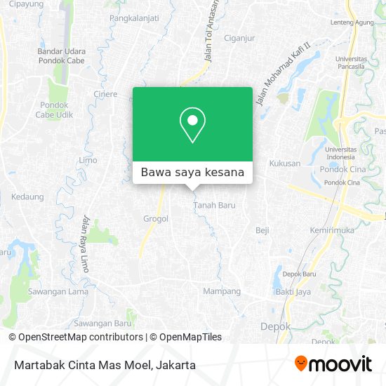 Peta Martabak Cinta Mas Moel
