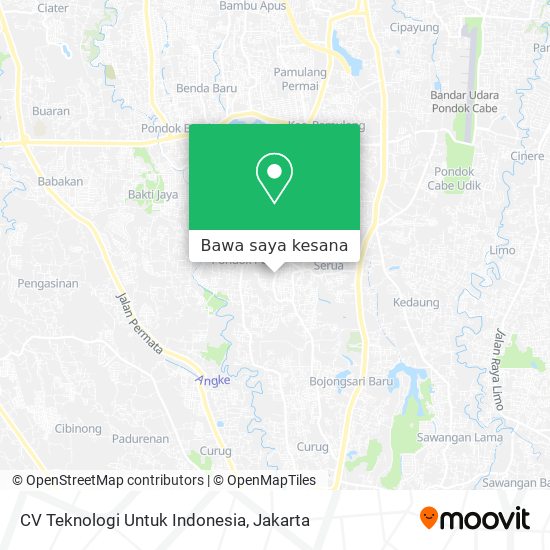 Peta CV Teknologi Untuk Indonesia