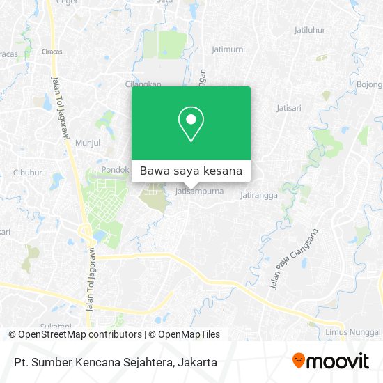 Peta Pt. Sumber Kencana Sejahtera