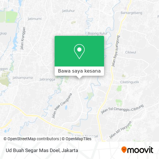 Peta Ud Buah Segar Mas Doel