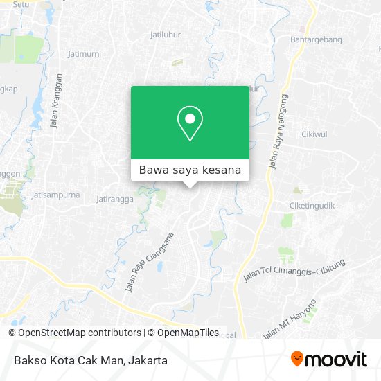 Peta Bakso Kota Cak Man