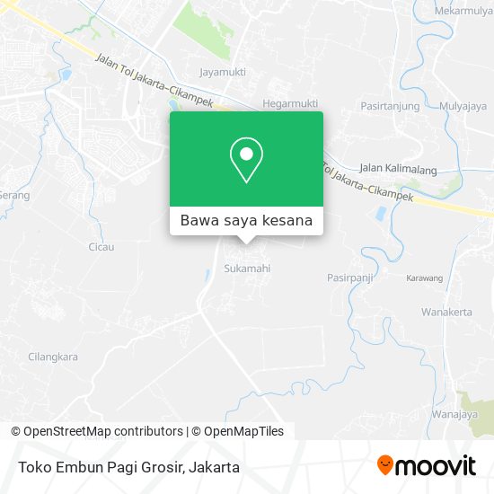 Peta Toko Embun Pagi Grosir