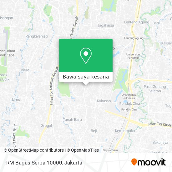 Peta RM Bagus Serba 10000