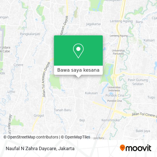 Peta Naufal N Zahra Daycare