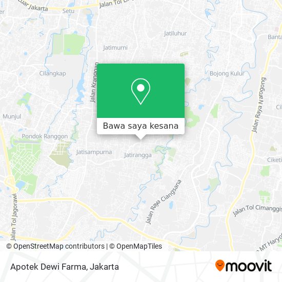 Peta Apotek Dewi Farma