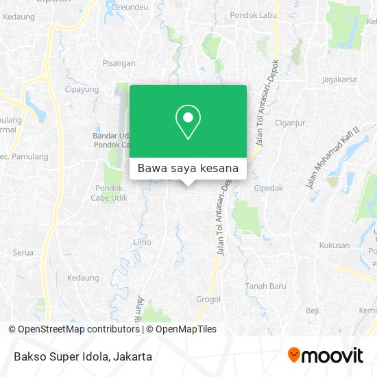 Peta Bakso Super Idola