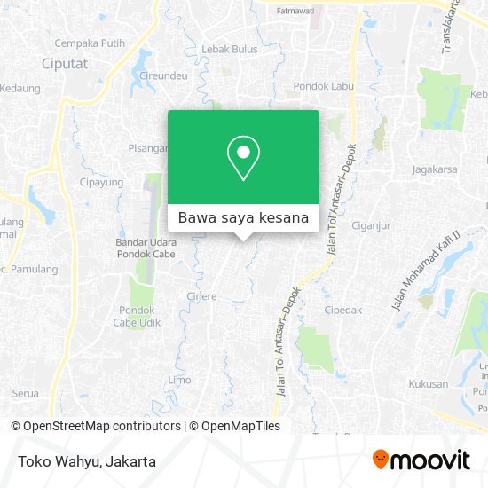 Peta Toko Wahyu