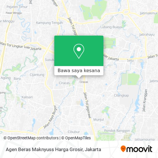 Peta Agen Beras Maknyuss Harga Grosir