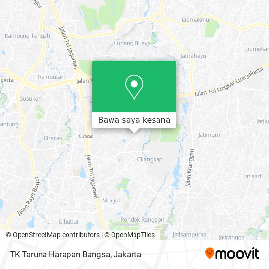 Peta TK Taruna Harapan Bangsa