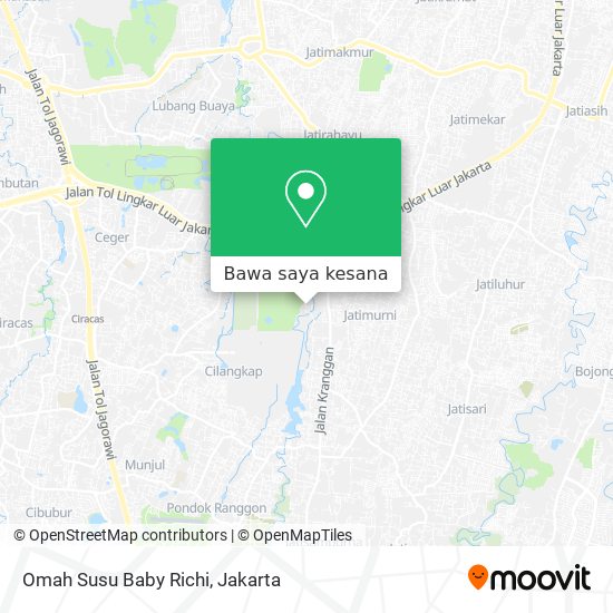 Peta Omah Susu Baby Richi