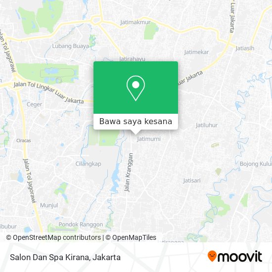 Peta Salon Dan Spa Kirana