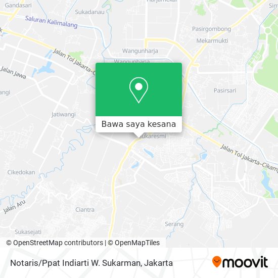 Peta Notaris / Ppat Indiarti W. Sukarman
