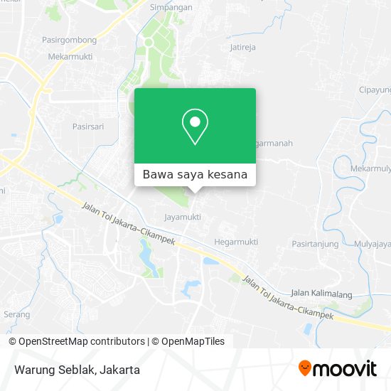 Peta Warung Seblak